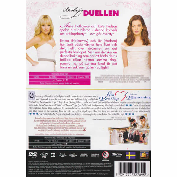 Bröllopsduellen DVD (Brukt)