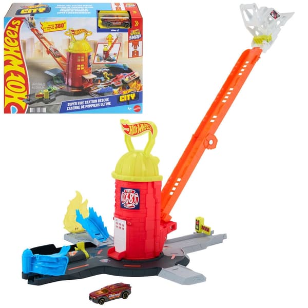 Hot Wheels City Fire Station