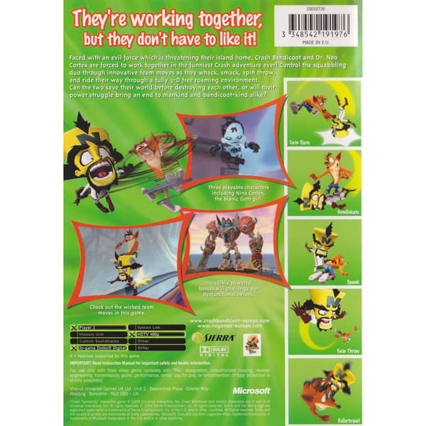 Crash Twinsanity Xbox (Käytetty)