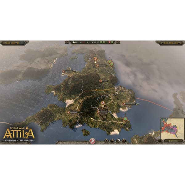 Total War Attila PC DVD (Brugt)