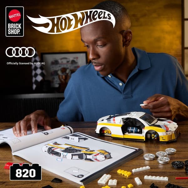 Hot Wheels Audi R8 LMS Elite construction set