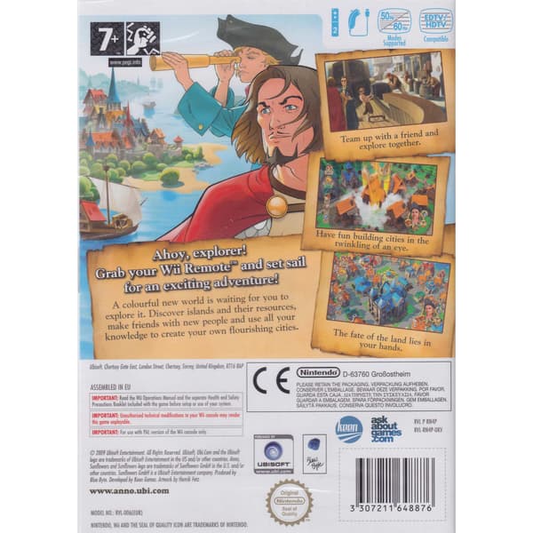 Anno Create a New World Nintendo Wii