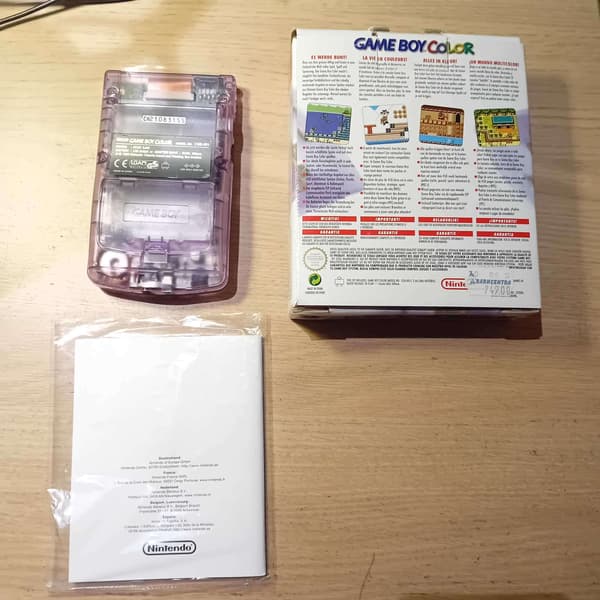 Gameboy Color Atomic Purple (Brukt)