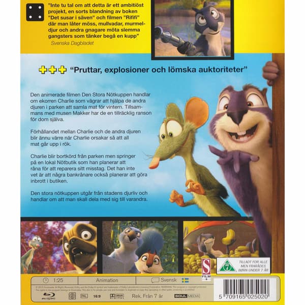 Den stora nötkuppen Blu-Ray (Brugt)
