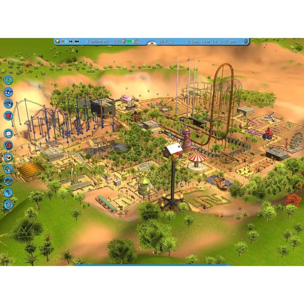 RollerCoaster Tycoon 3 PC CD Nordic (Käytetty)