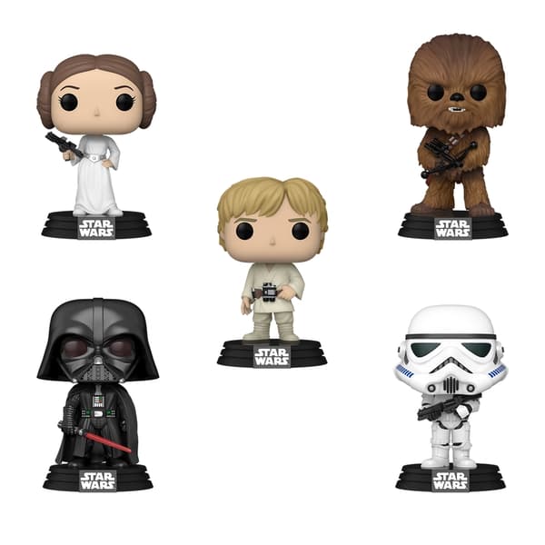 POP pack 5 figures Star Wars