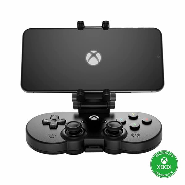 8BitDo SN30 Pro XCloud handkontroll med mobilhållare