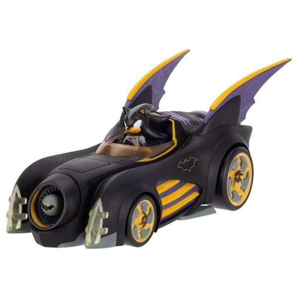 Sonic The Hedgehog Shadow Batman figure + Batmobile
