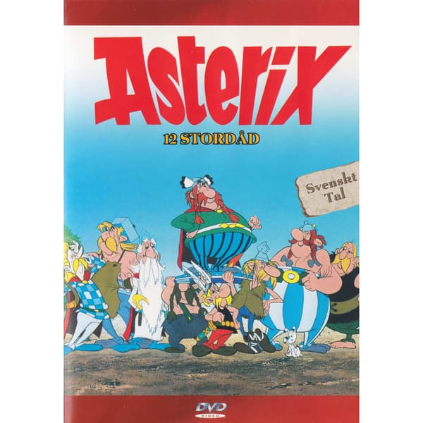 Asterix 12 stordåd DVD (Brukt)