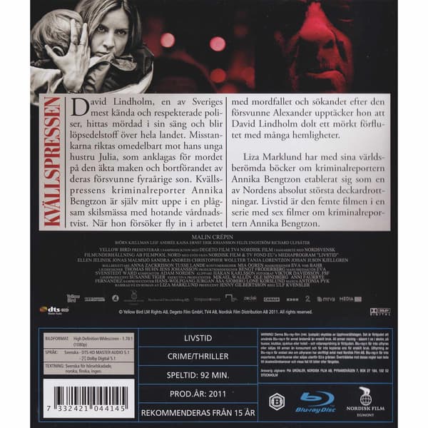 Livstid Blu-Ray (Begagnad)