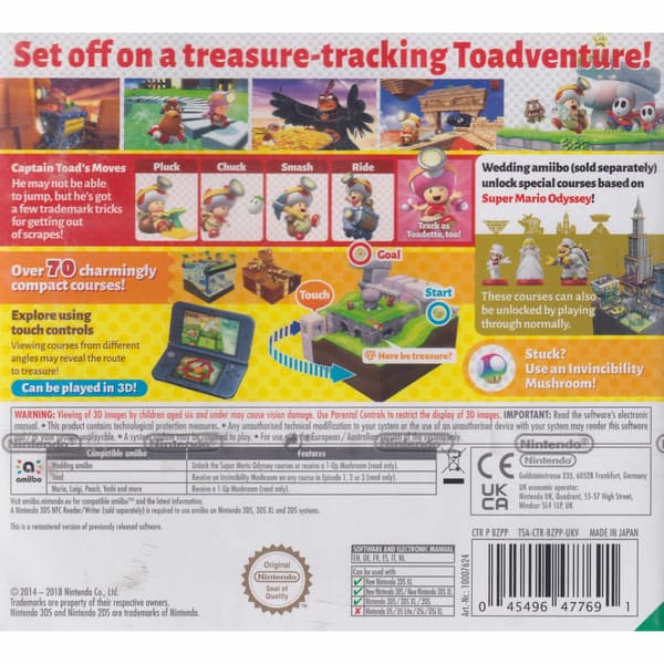 Captain Toad Treasure Tracker Nintendo 3DS