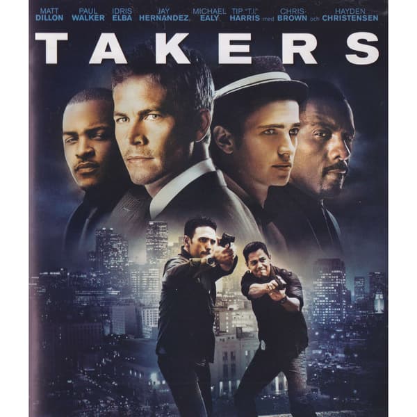 Takers Blu-Ray (Brukt)
