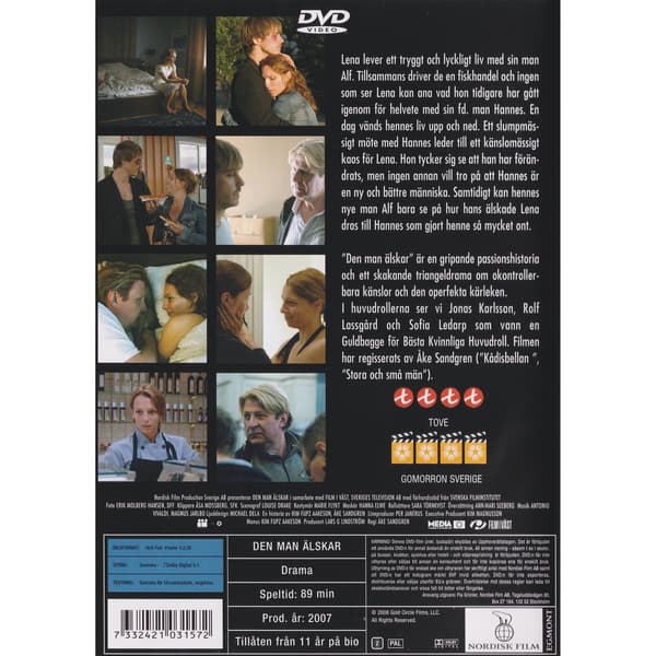 Den man älskar DVD (Begagnad)