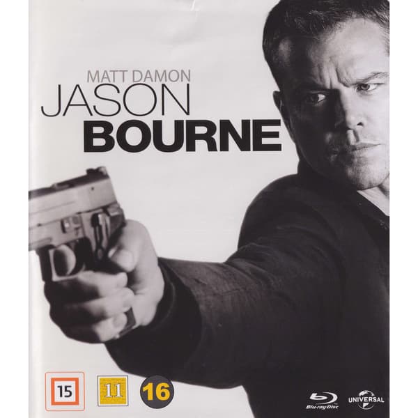 Jason Bourne Blu-Ray (Brugt)
