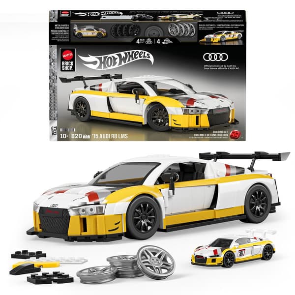 Hot Wheels Audi R8 LMS Elite construction set