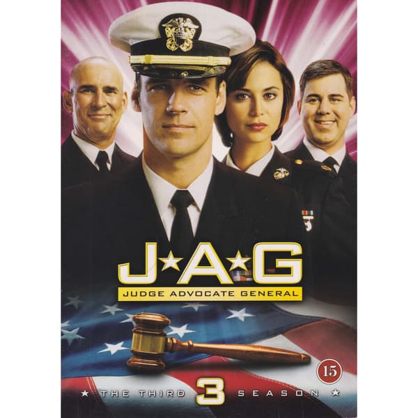 JAG - På heder och samvete The Third Season DVD (Begagnad)