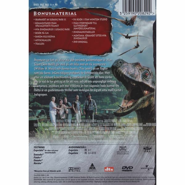 Jurassic Park III DVD (Begagnad)