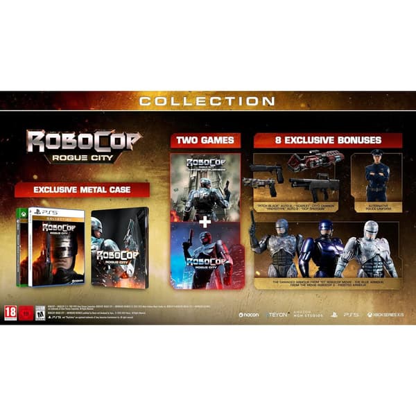 RoboCop Rogue City Collection Playstation 5 PS5