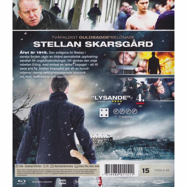 Flykten från Bastöy Blu-Ray (Brukt)