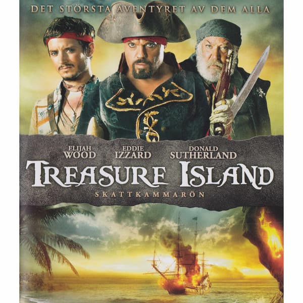 Treasure Island Blu-Ray (Brugt)