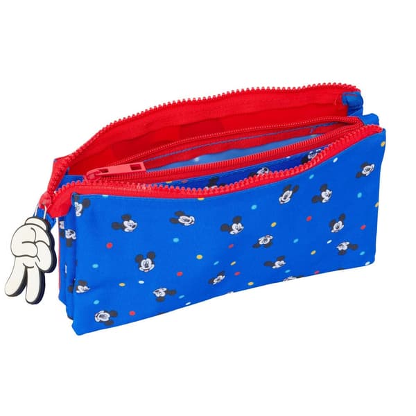 Disney Mickey Good Day triple pencil case
