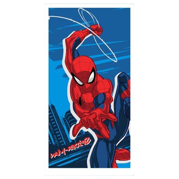 Marvel Spiderman Mikrofiber Badehåndklæde 70x140 cm
