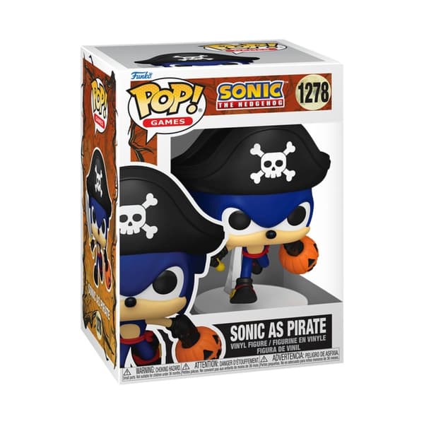 POP figure Sonic The Hedgehog Sonic as Pirate