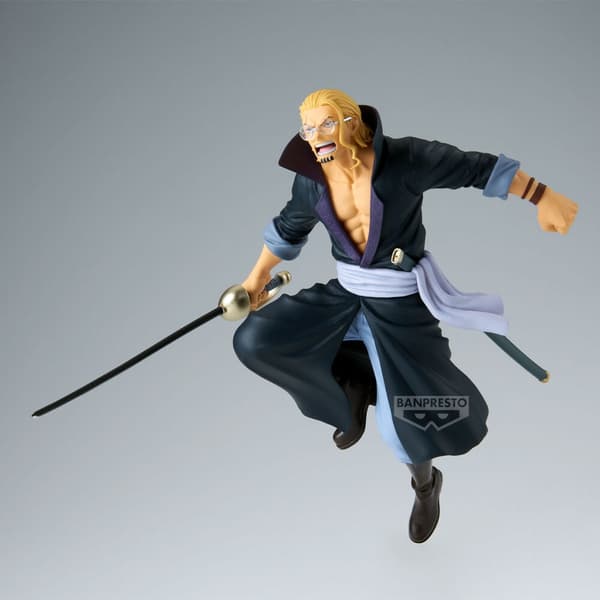 One Piece Silvers Rayleight Battle Record figure 16cm