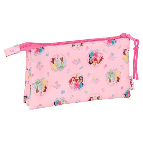 Disney Princess triple pencil case