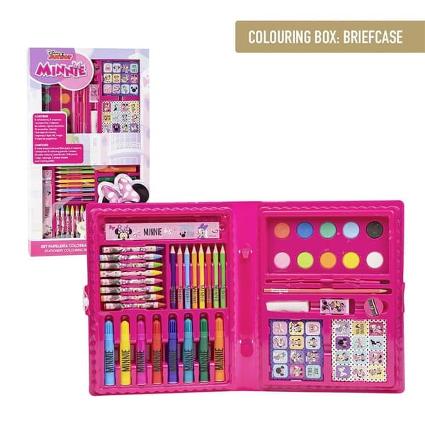 Disney Minnie Colouring stationery set