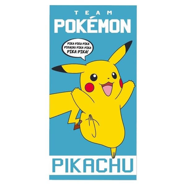 Pokemon Mikrofiber Badehåndklæde 70x140 cm