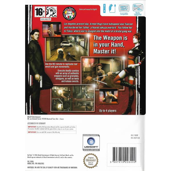 Red Steel Nintendo Wii