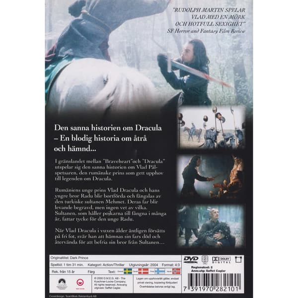 Dark Prince DVD (Begagnad)