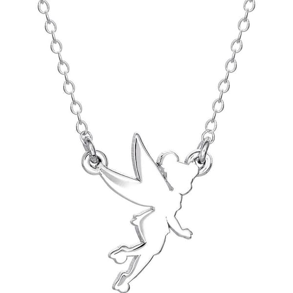 Disney Tinkerbell sterling silver necklace