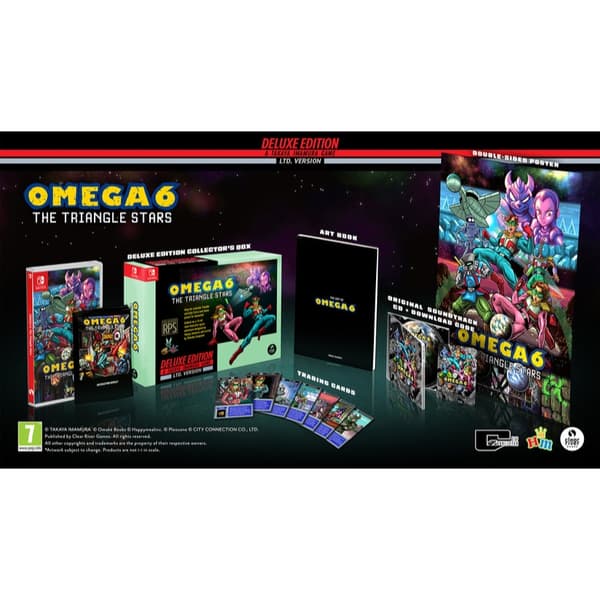 Omega 6 The Triangle Stars Deluxe Nintendo Switch