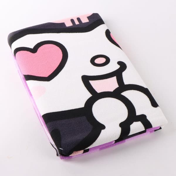 Hello Kitty Kuromi Mikrofiber Badehåndklæde 70x140 cm