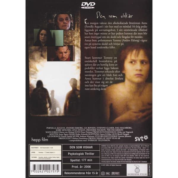 Den som viskar DVD (Brukt)
