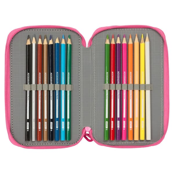 Disney Princess triple pencil case 37pcs