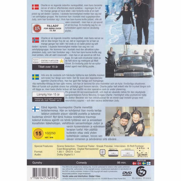 Gun Shy DVD (Brugt)