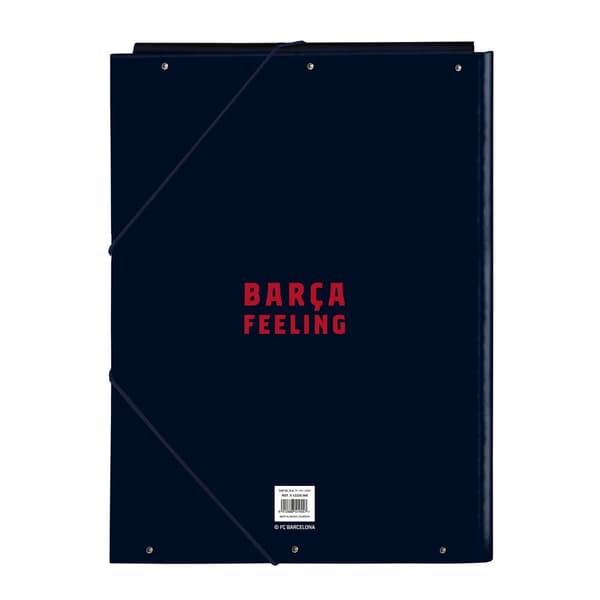 F.C. Barcelona 3-flap folio folder