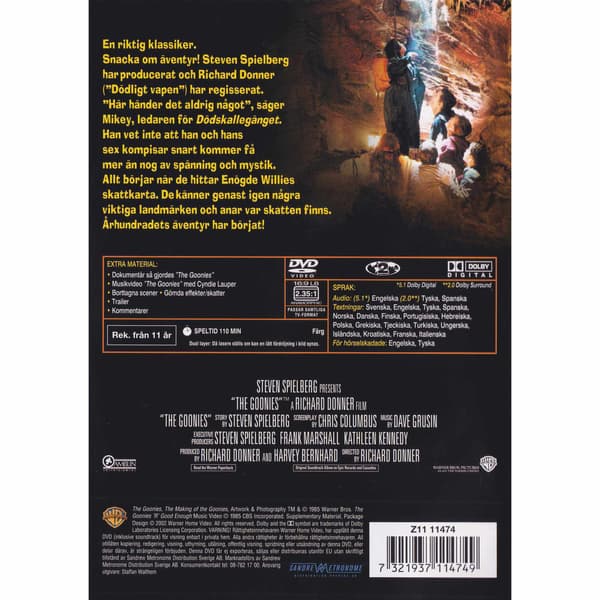 Dödskallegänget DVD (Begagnad)