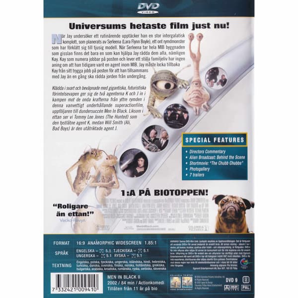 Men in Black II DVD (Begagnad)