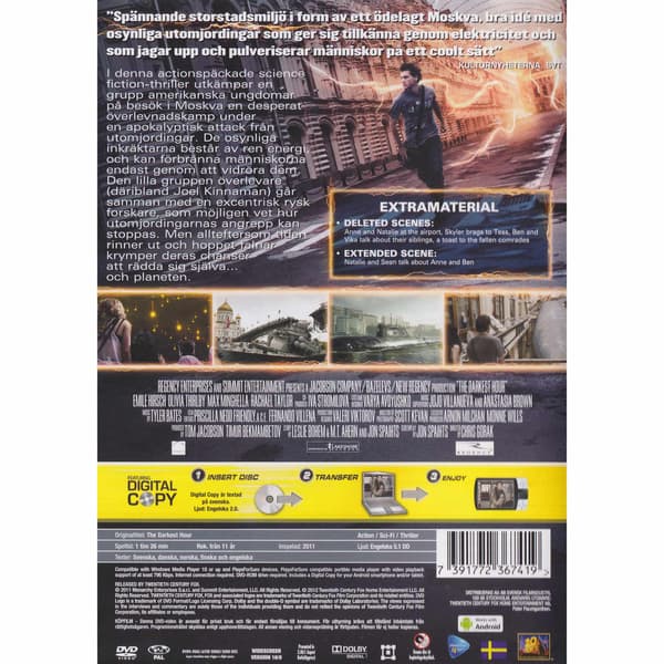 The Darkest Hour DVD (Begagnad)
