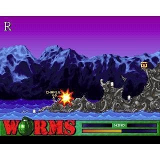 Worms Playstation 1 PS1 Values Series (Käytetty)