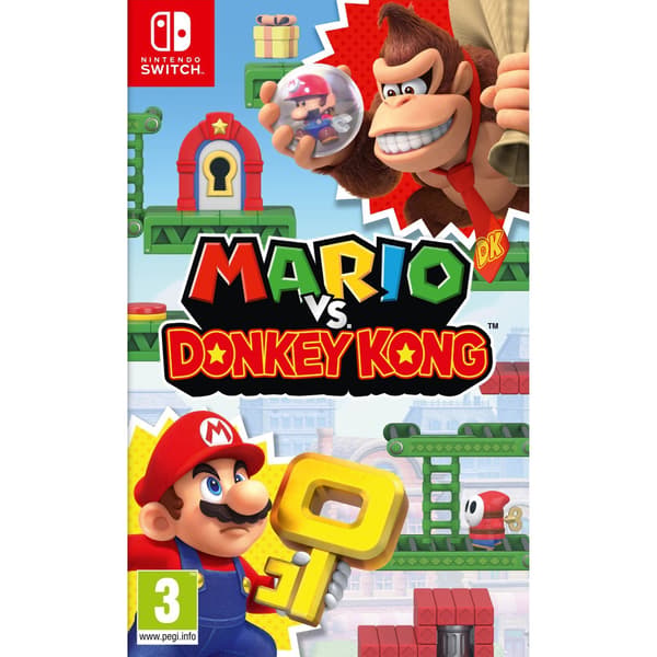 Mario vs Donkey Kong Nintendo Switch Nordic (Brukt)