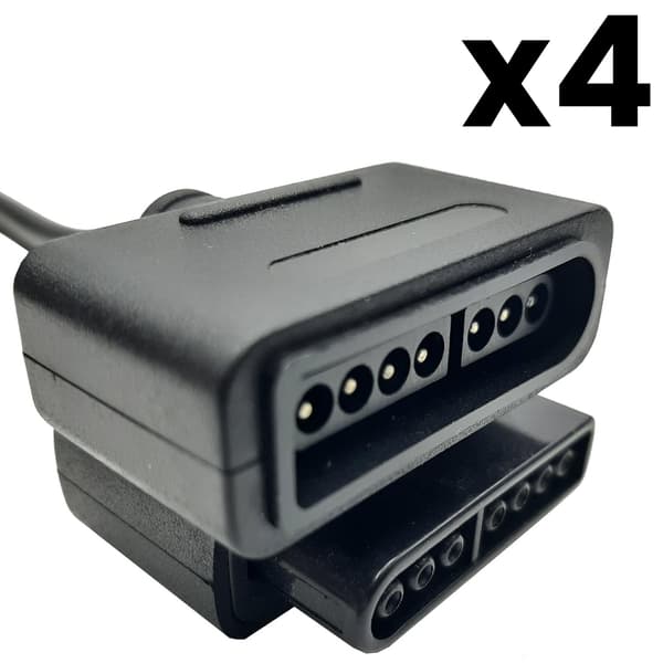 Forlengelseskabel håndkontroll x 4 Super Nintendo SNES