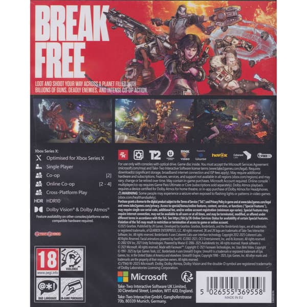 Borderlands 4 Xbox Series X