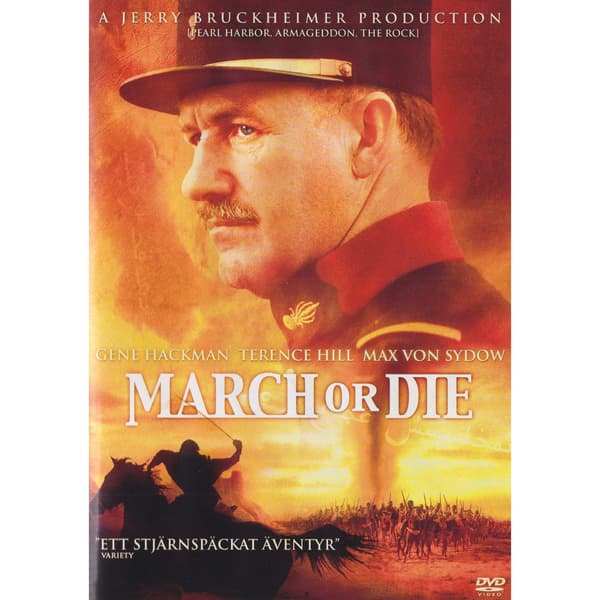 March or Die DVD (Brugt)