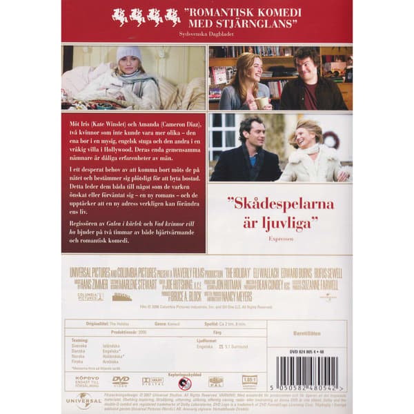 The Holiday DVD (Begagnad)