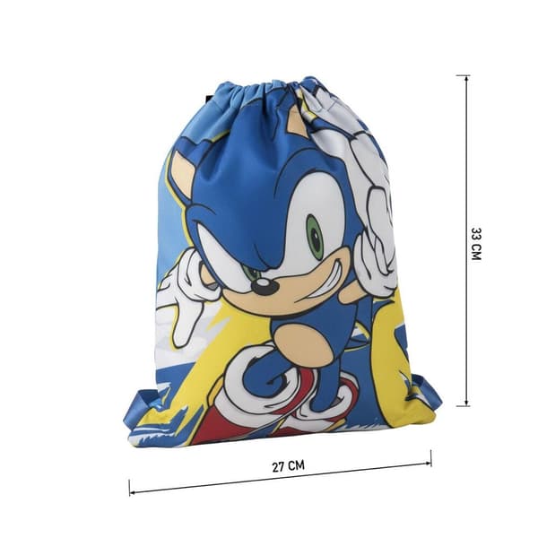 Sonic the Hedgehog gym bag 33cm